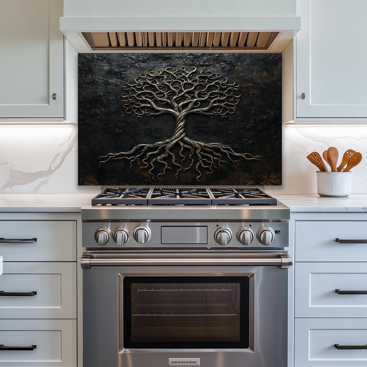 Tree wall decor kitchen