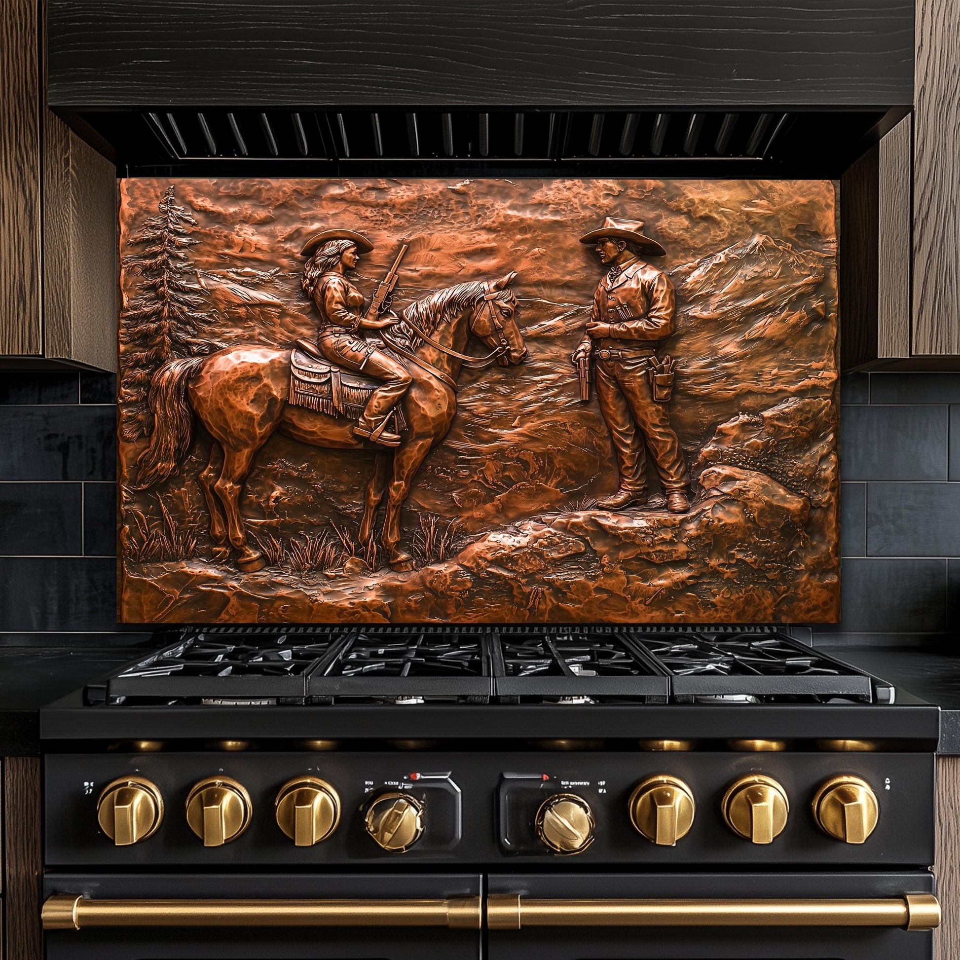 oven backsplash