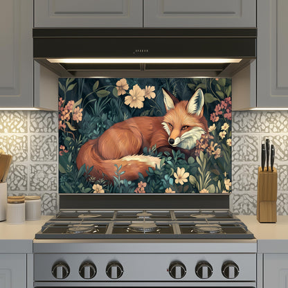 Fox Tempered Glass Kitchen Backsplash: Durable Stove Splashback