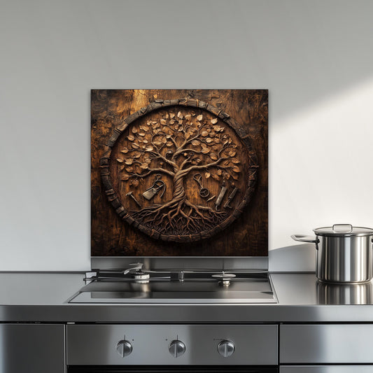 Tree of Life Glass Art