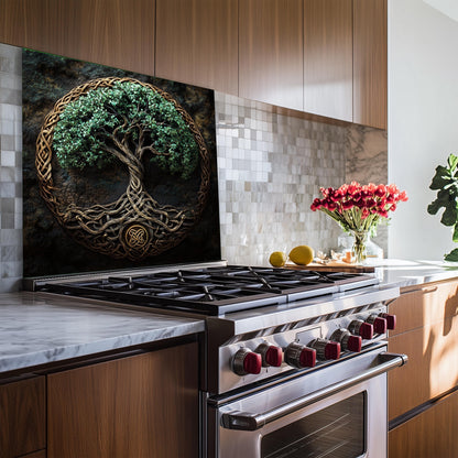 Celtic knot tree design