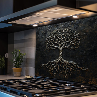 Modern kitchen backsplash