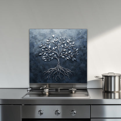 Sleek Metal Wall Tile