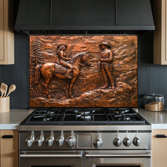 cowboy backsplash