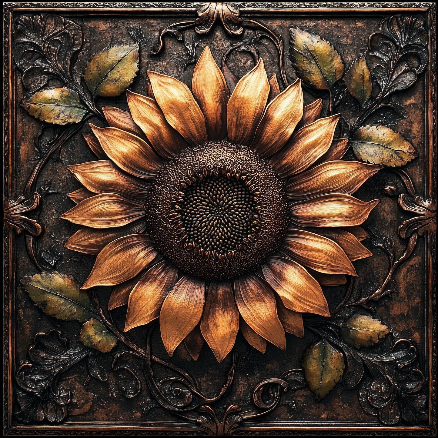 Sunflower Field Kitchen Backsplash, UV Printed Tempered Glass Wall Art, Custom Size Design